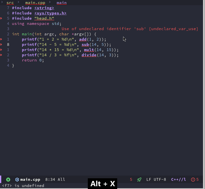 编译生成 compile_commands.json 文件